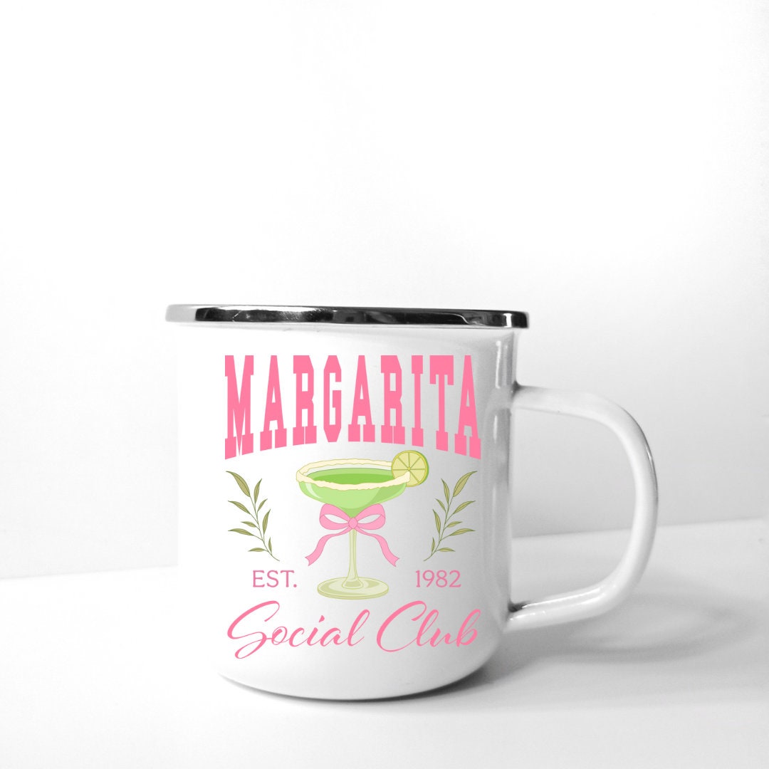 UVDTF Decal Margarita Pink Coquette Bow, 16oz Can Glass, Mug, Tumbler, Shot glass, Keychain, Ready to Apply, Permanent Adhesive Waterproof