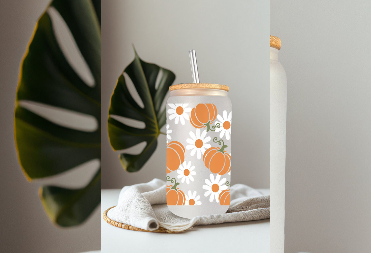 UVDTF Wrap Pumpkin Daisies