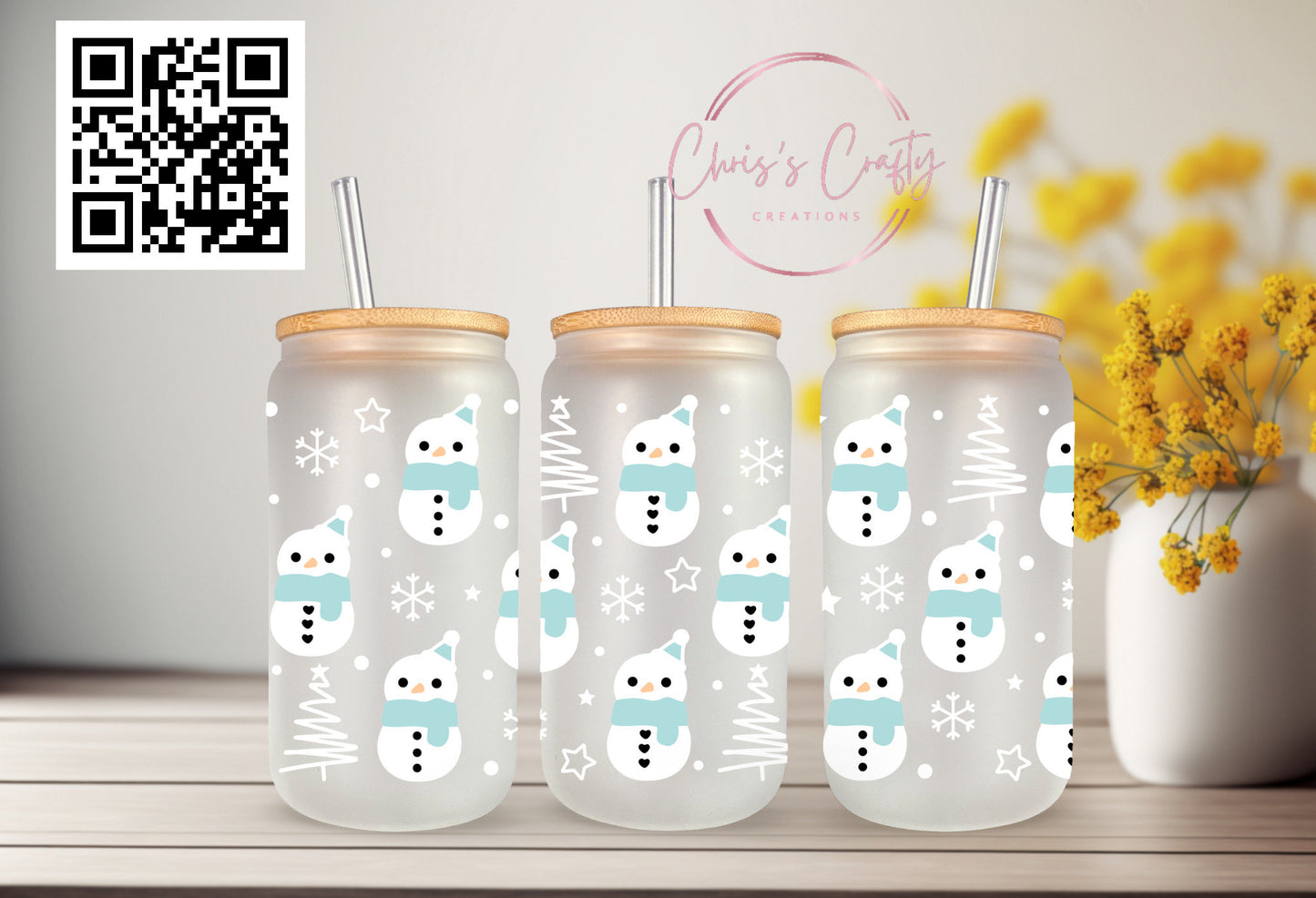 UVDTF Wrap Cute Snowman