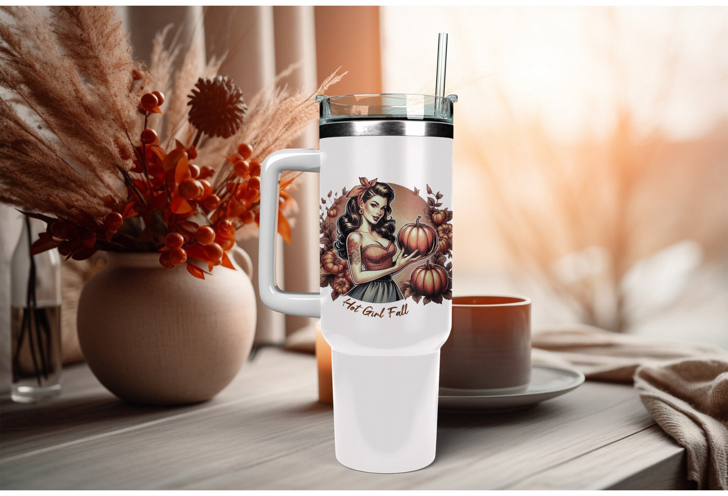 UVDTF Wrap Hot Girl Fall Coquette Bows for 16oz Can Glass Tumbler, Ready to Apply, Permanent Waterproof Adhesive