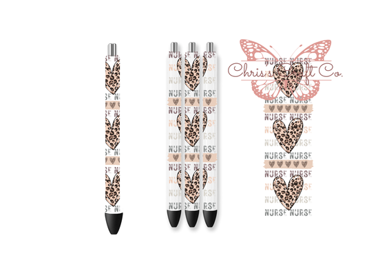 UVDTF Pen Wrap Nurse, Ready to Apply, Permanent Waterproof Adhesive