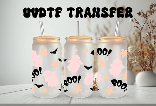 UVDTF Wrap Ghost Boo Halloween
