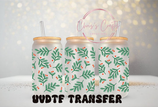 UVDTF WRAPS Valentine Red Hearts XOXO Bundle Set of 4 for 16oz Can Glass Mug Tumbler, Ready to Apply, Permanent Waterproof Adhesive