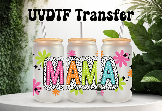 UVDTF Wrap Retro Mama Dalmatian Dots