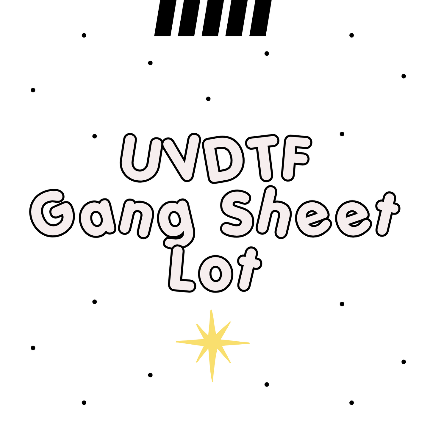 UVDTF GANG SHEET - AUTO BUILDER