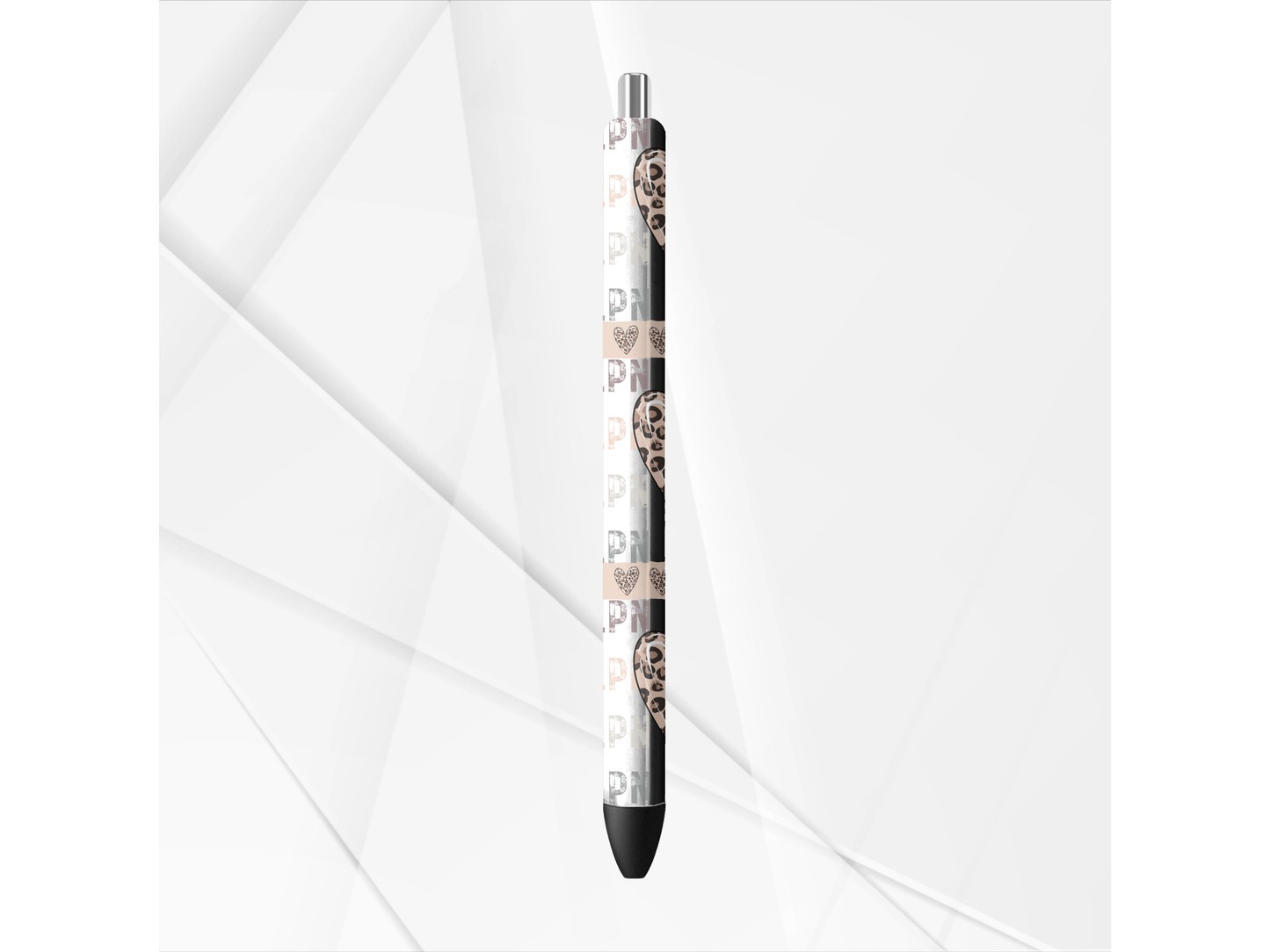 UVDTF Pen Wrap LPN Nurse, Ready to Apply, Permanent Waterproof Adhesive