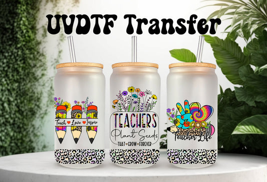 UVDTF Wrap Teachers Plant Seeds