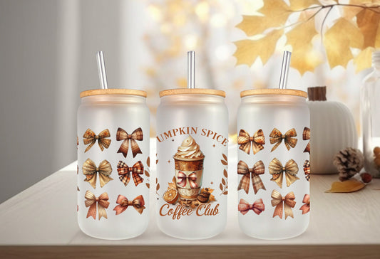 UVDTF Wrap Pumpkin Spice Coffee Club