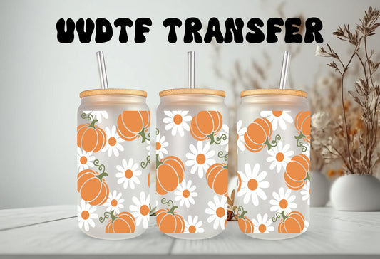 UVDTF Wrap Pumpkin Daisies