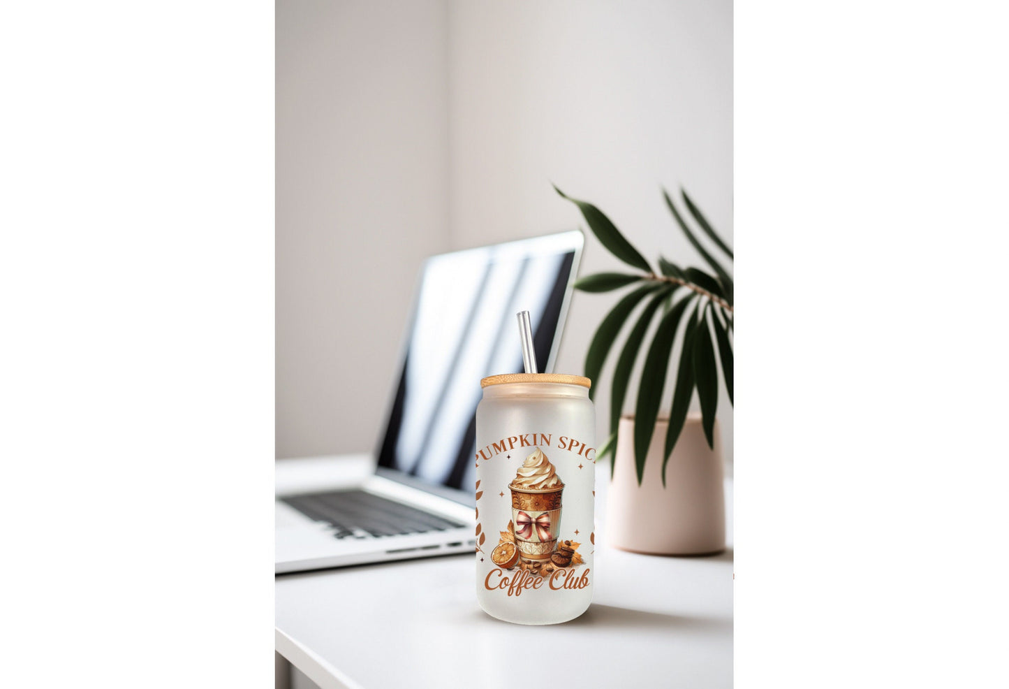 UVDTF Wrap Pumpkin Spice Coffee Club