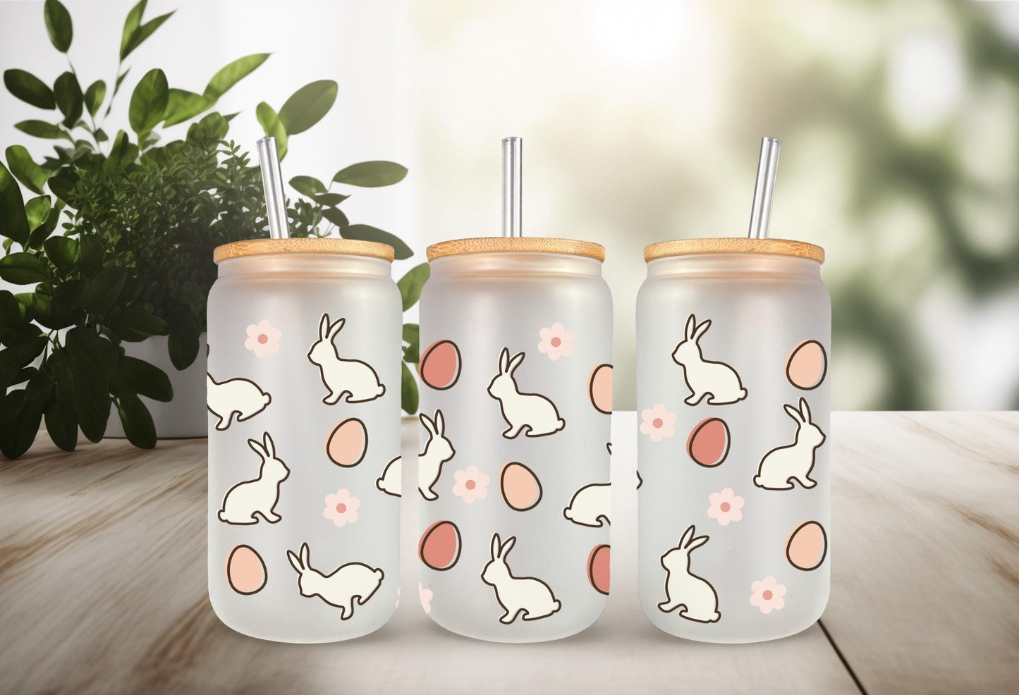 UVDTF Wrap Retro Bunny Eggs, Easter Wrap