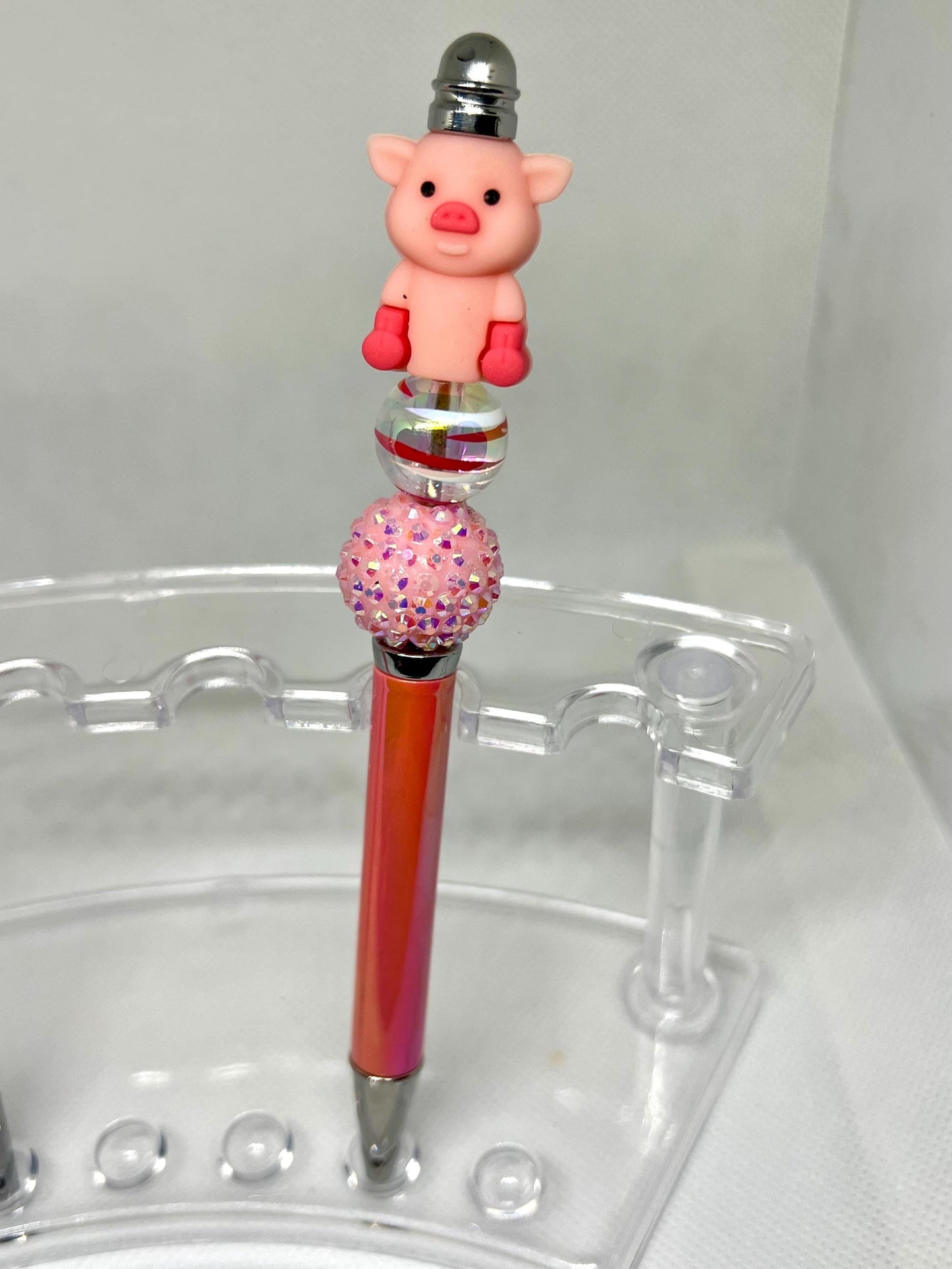 Beaded Pen Emotional Baggage, Sarcastic Pen, Fun Pens Acrylic Beads, Custom Pen, Retractable Ink Pen, Graduation