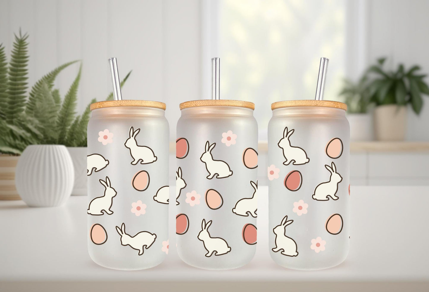 UVDTF Wrap Retro Bunny Eggs, Easter Wrap