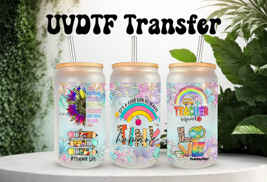 UVDTF Wrap Teacher of Tiny Humans
