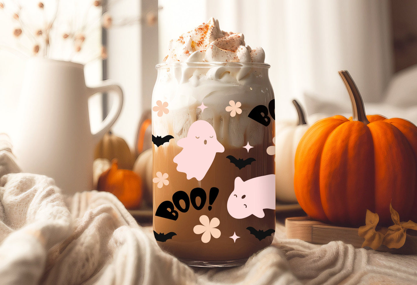UVDTF Wrap Ghost Boo Halloween