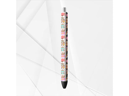 UVDTF Pen Wrap Cute Sloths, Sloth Pen Wrap, Ready to apply, Permanent Waterproof Adhesive