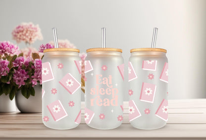 UVDTF Wrap Books Eat Sleep Read