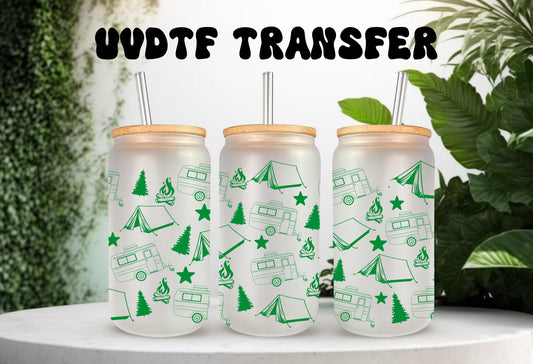 UVDTF Wrap Camping Tent Camper