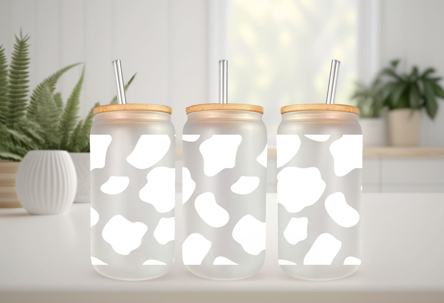 UVDTF Wrap Cow Print