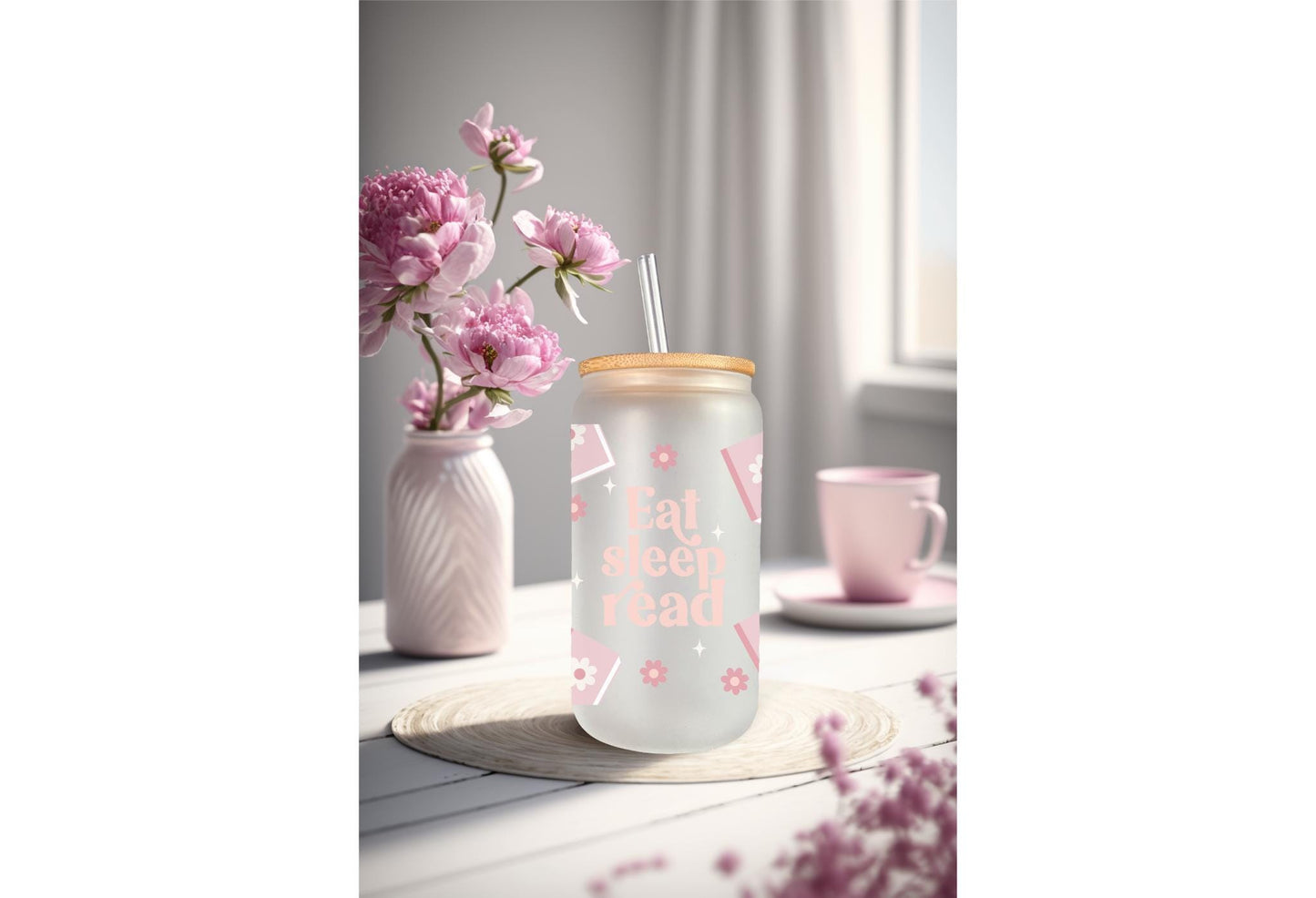 UVDTF Wrap Books Eat Sleep Read