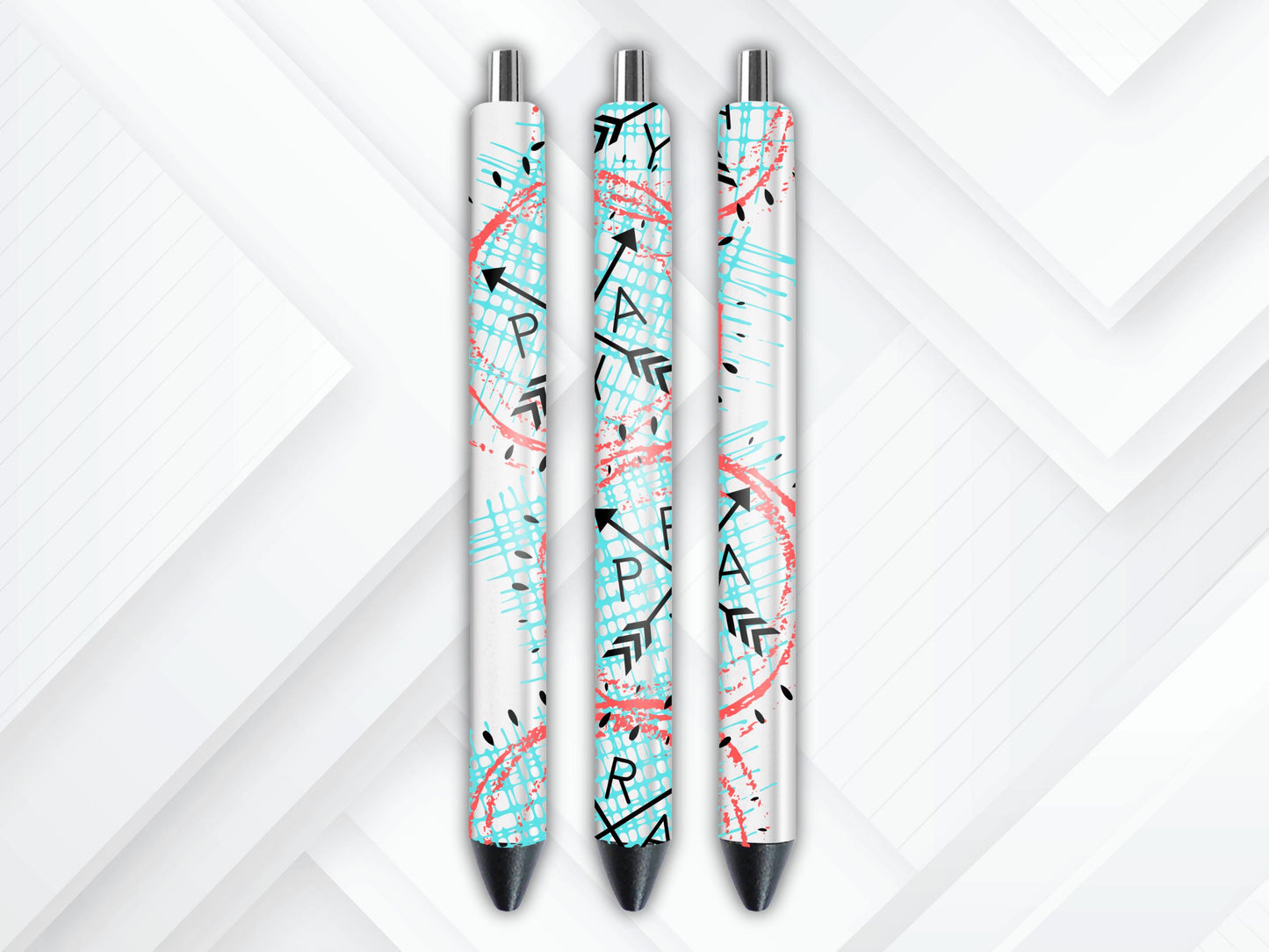 UVDTF Pen Wrap Christian Pray, Cross Pen Wrap, Ready to apply, Permanent Waterproof Adhesive, Bundle and Save