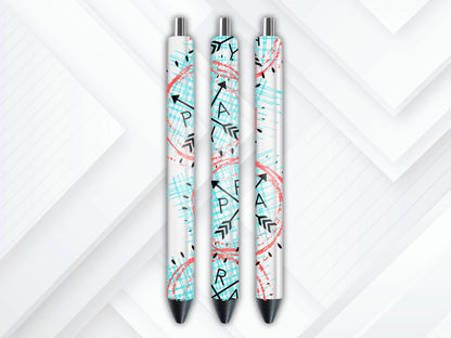 UVDTF Pen Wrap Christian Pray, Cross Pen Wrap, Ready to apply, Permanent Waterproof Adhesive, Bundle and Save