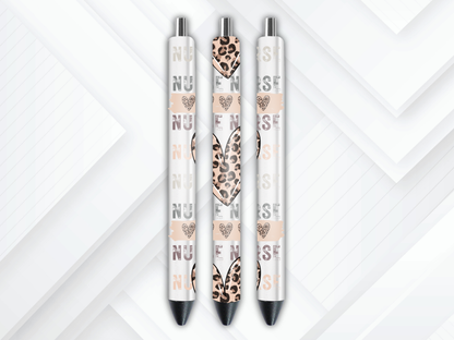 UVDTF Pen Wrap Nurse, Ready to Apply, Permanent Waterproof Adhesive
