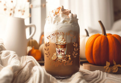UVDTF Wrap Pumpkin Spice Coffee Club