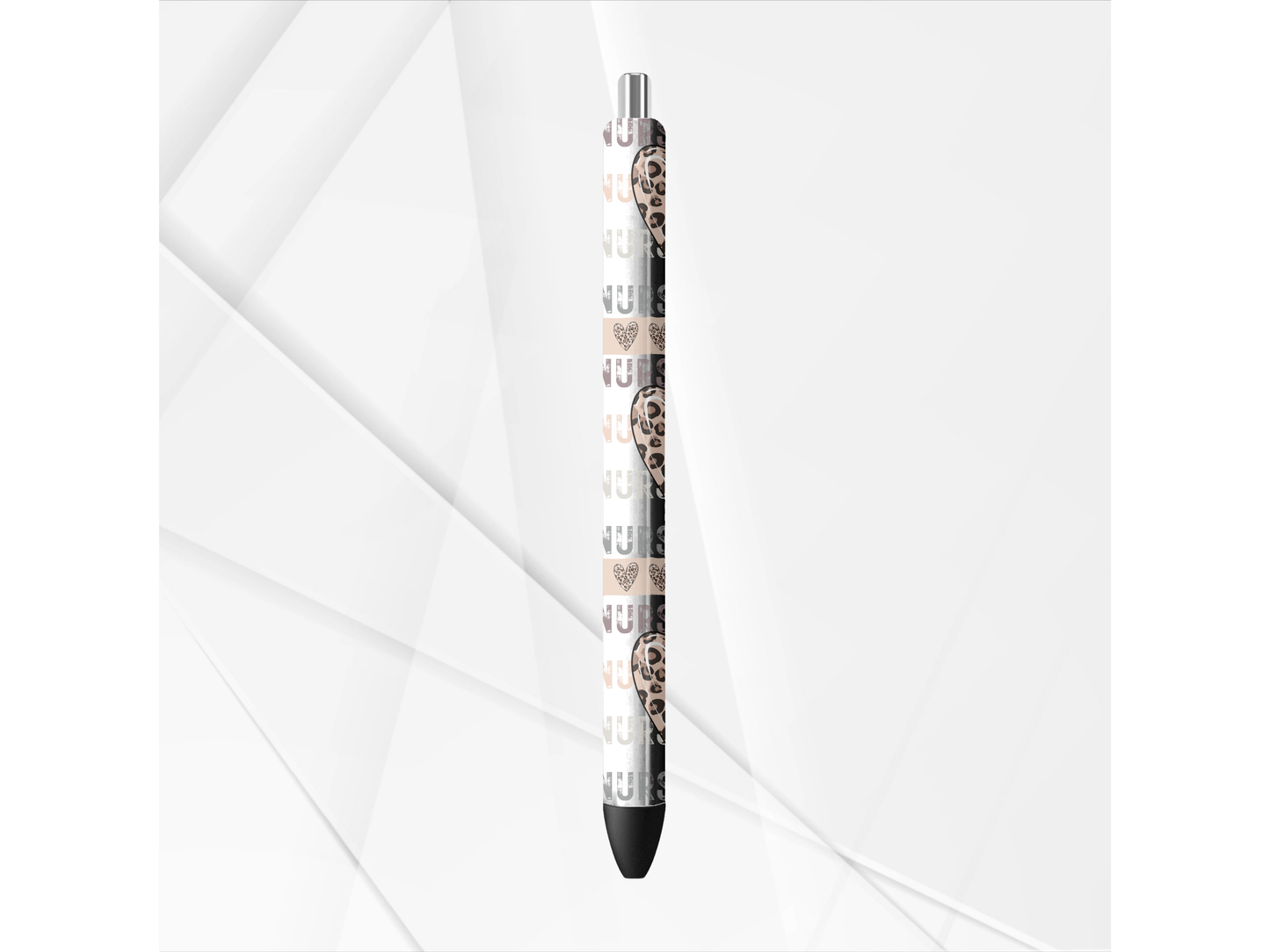 UVDTF Pen Wrap Nurse, Ready to Apply, Permanent Waterproof Adhesive