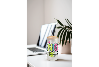 UVDTF Wrap Senior 2026 Dalmatian Dots for 16oz Can Glass, Mug Tumbler, Ready to Apply, Permanent Adhesive, Exclusive