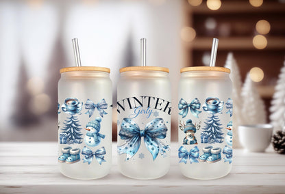 UVDTF Wrap Winter Girly Coquette Bow Deer