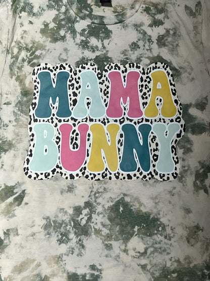 Screenprint Transfer – Ready to Press Matte Clear Leopard Bunny Decal 12”