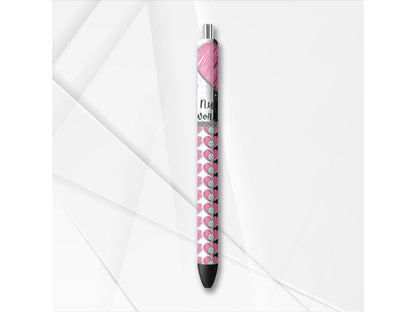 UVDTF Pen Wrap Nursing is a Work of Heart Nurse, Nurse Wrap, Ready to Appy, Permanent Adhesive Waterproof