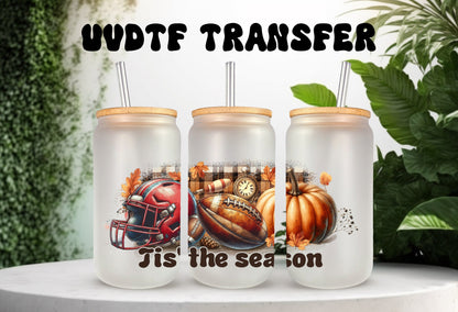 UVDTF Wrap Tis the Season Football