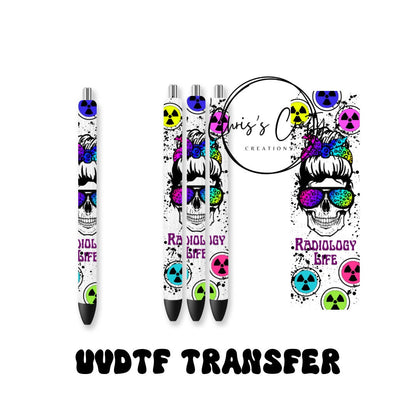 UVDTF Pen Wrap only Radiology Squad Life