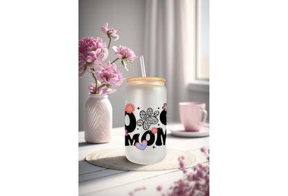 UVDTF Wrap Leopard Paws Dog Mama 16oz Mug Tumbler, Dog Mom Wrap, Dog Paws, Ready to apply, Permanent Waterproof Adhesive