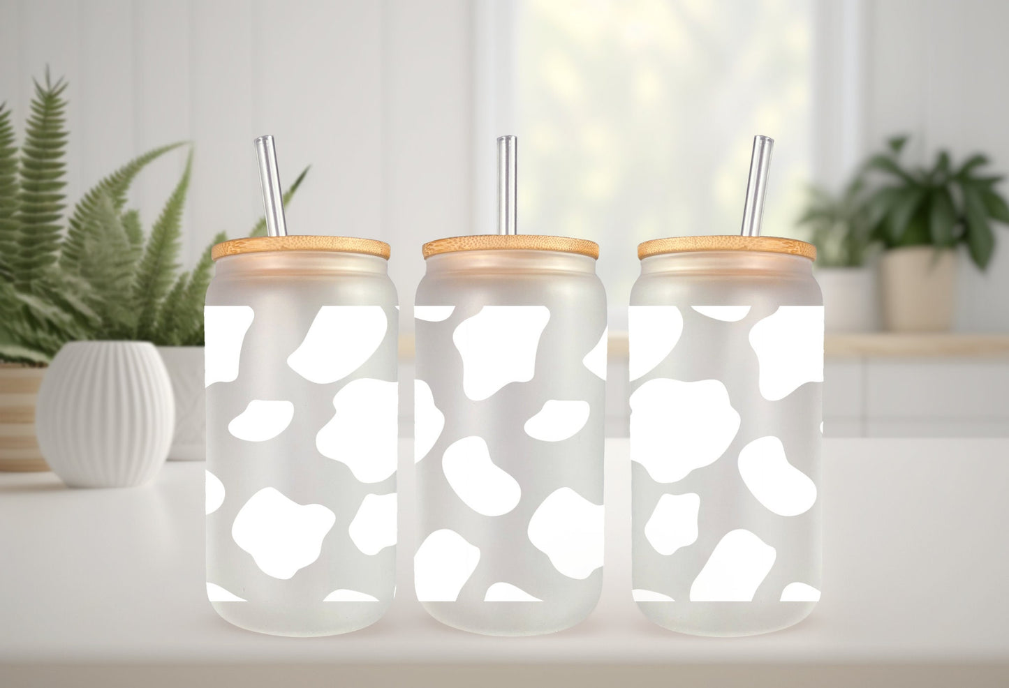 UVDTF Wrap Cow Print