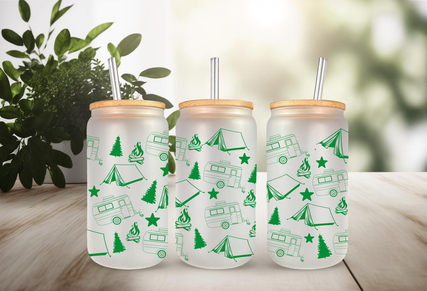 UVDTF Wrap Camping Tent Camper