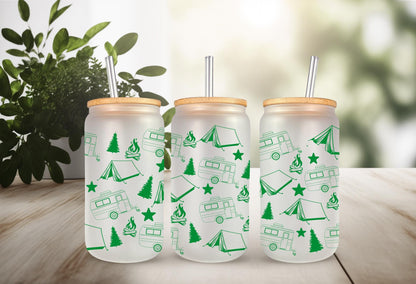 UVDTF Wrap Camping Tent Camper