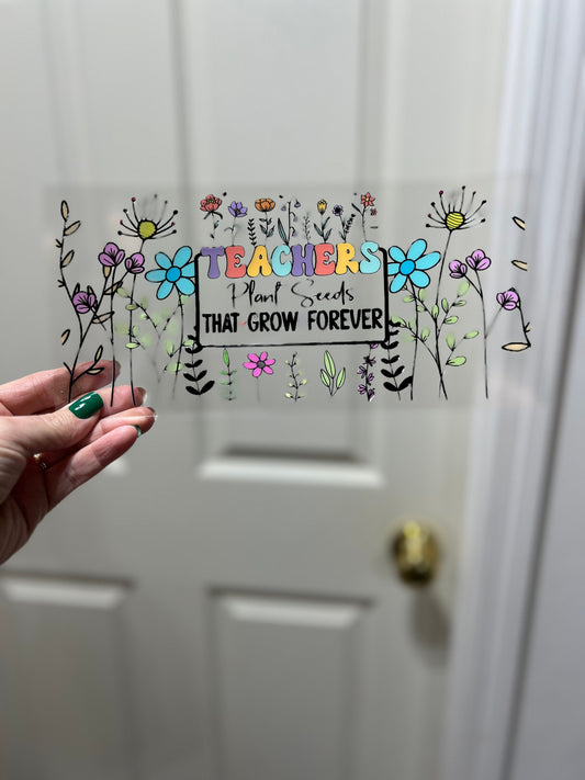 UVDTF Teachers Plant Seeds