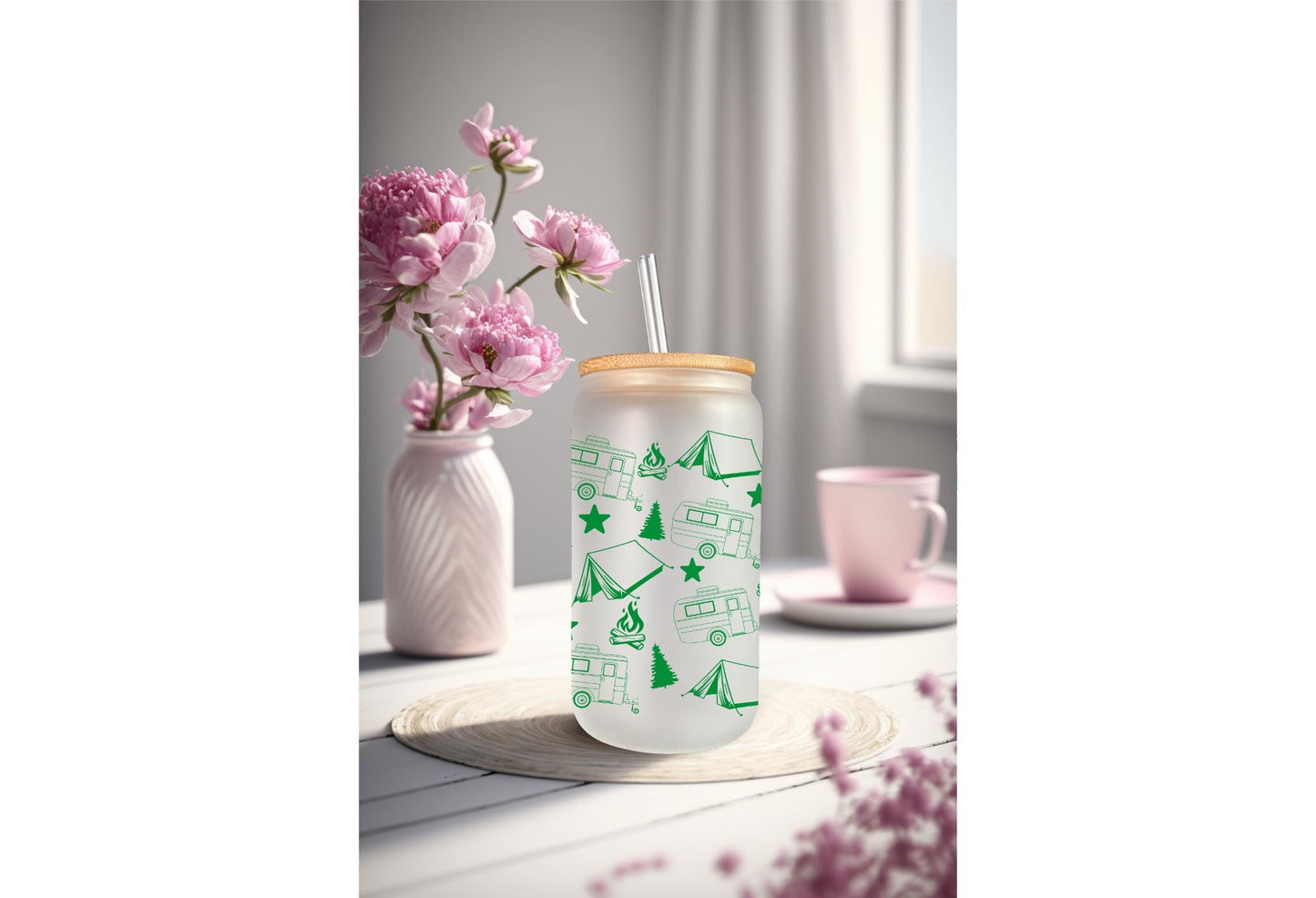 UVDTF Wrap Camping Tent Camper