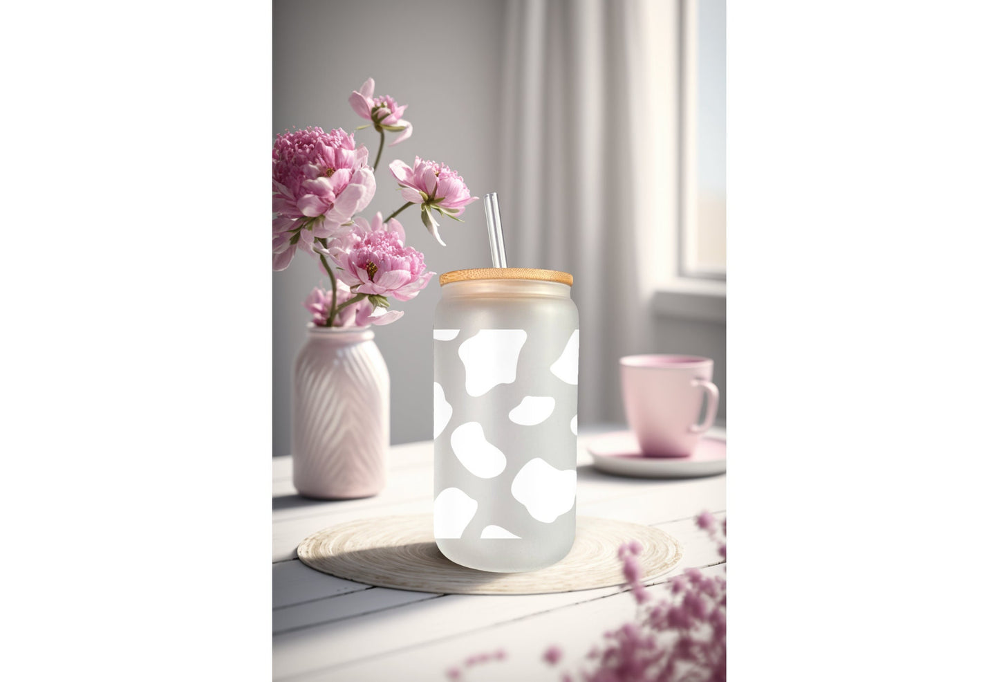 UVDTF Wrap Cow Print