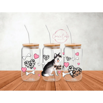 Husky Mom Sticker – Durable Vinyl Decorative Stickers | Waterproof Tumbler Wrap