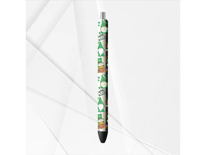 UVDTF Pen Wrap Gnome St. Patrick’s Day, Ready to Apply, Permanent Waterproof Adhesive