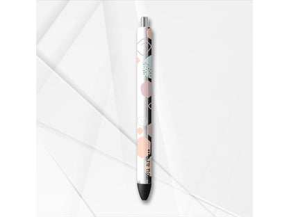 UVDTF Wrap Positive Quote for Ink Joy or Glitter Metal Pen, Worthy Chosen Love Pen Wrap, Ready to apply, Permanent Waterproof Adhesive