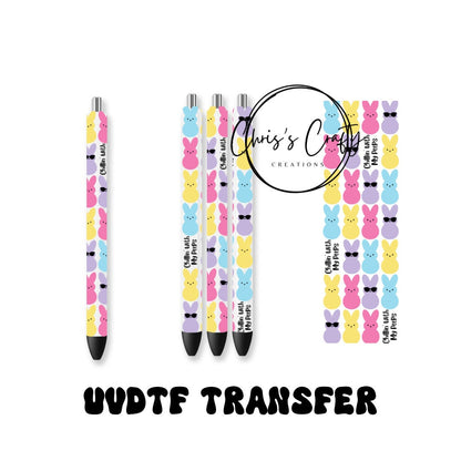 UVDTF Pen Wrap Easter Bunny for Pen