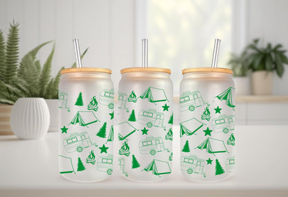 UVDTF Wrap Camping Tent Camper