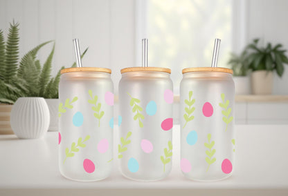 UVDTF Wrap Easter Egg 16oz Can Wrap Mug Tumbler, Easter Egg Wrap,  Ready to apply, Permanent Waterproof  Adhesive