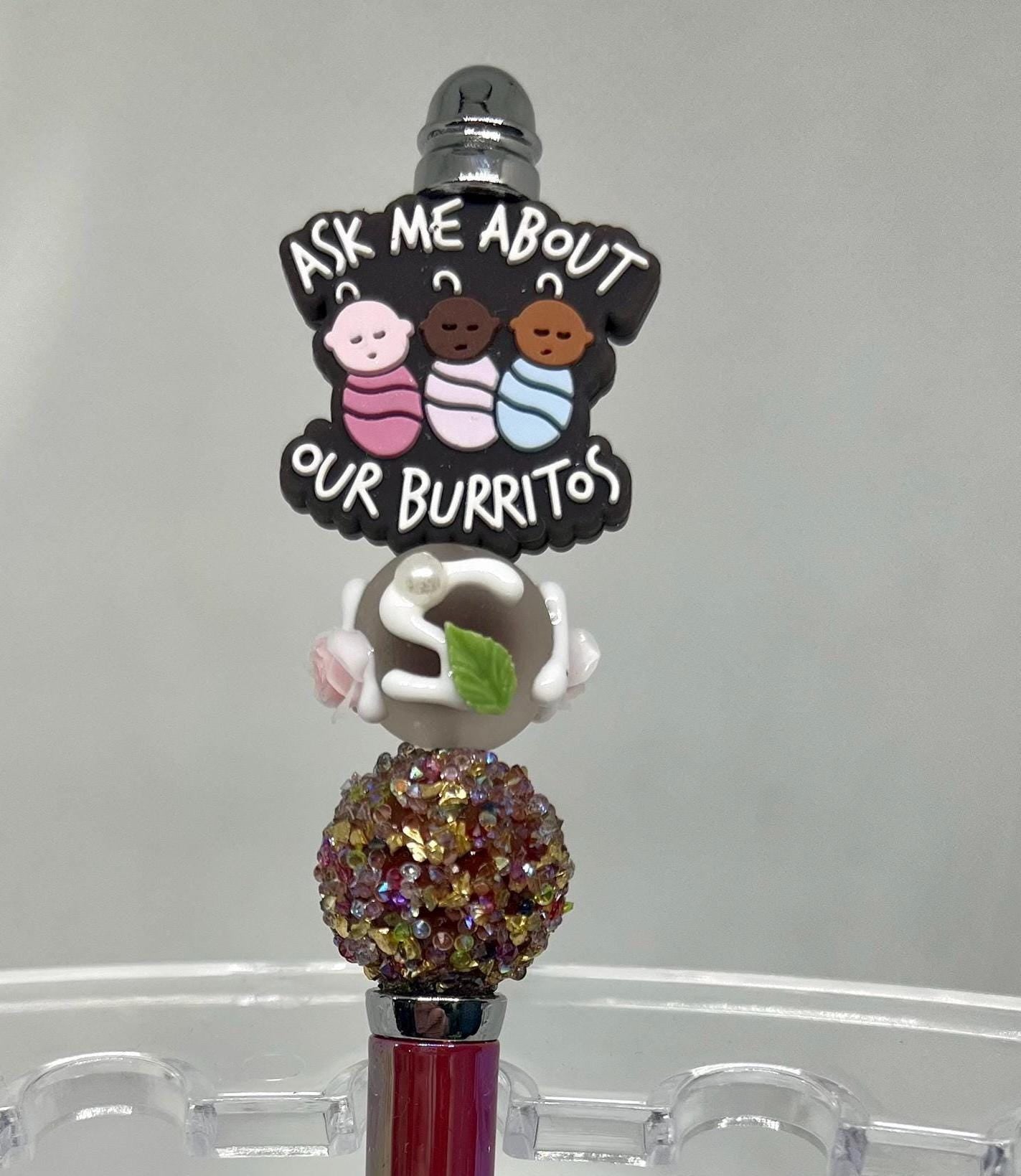 Labor Delivery Nurse Beaded Pen, Refillable Ink Pen, Sarcastic Pen, Fun Pens Acrylic Beads, Custom Pen, Retractable Ink Pen, Graduation