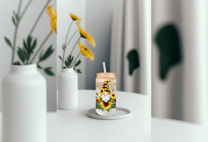 UVDTF Wrap Gnome Sunflower